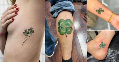 29 Four Leaf Clover Tattoo Meaning and Ideas - balconygardenweb.com