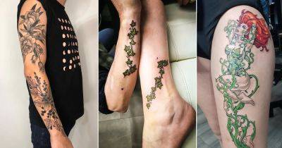 28 Cool Poison Ivy Tattoo Ideas - balconygardenweb.com