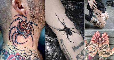 36 Spider Tattoo Meaning and Ideas - balconygardenweb.com