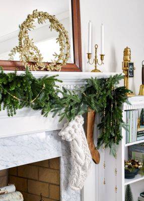 You Don't Need Nails to Make Your Garland a Centerpiece - bhg.com