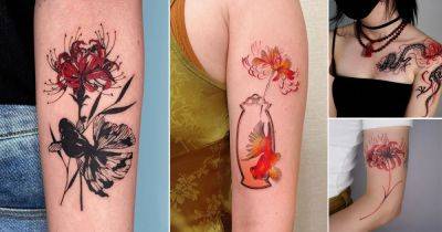42 Spider Lily Tattoo Meaning and Ideas - balconygardenweb.com - China - Japan
