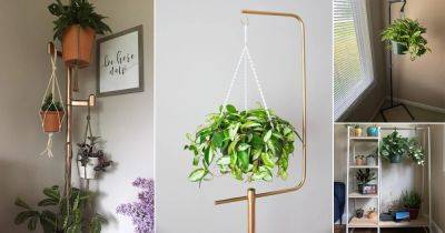 15 DIY Hanging Plant Stand Ideas - balconygardenweb.com