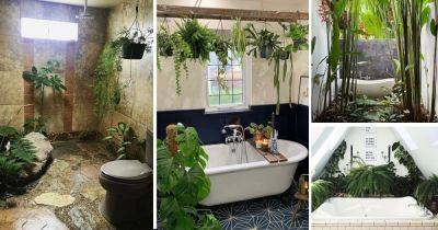30 Jungle Bathroom Ideas | Best Tropical Bathrooms - balconygardenweb.com