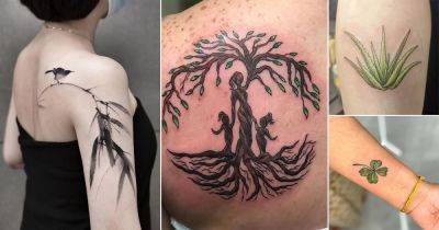 26 Spiritual Tattoos Related to Plants - balconygardenweb.com