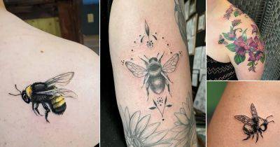 38 Bumble Bee Tattoo Meaning and Ideas - balconygardenweb.com