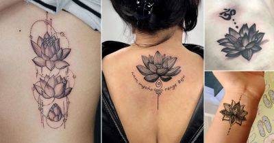 30 Black Lotus Tattoo Meaning and Ideas - balconygardenweb.com