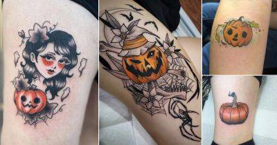 22 Pumpkin Tattoo Ideas - balconygardenweb.com