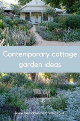 Contemporary cottage garden style – the power of the 70/30 rule - themiddlesizedgarden.co.uk - Usa - Britain - Australia